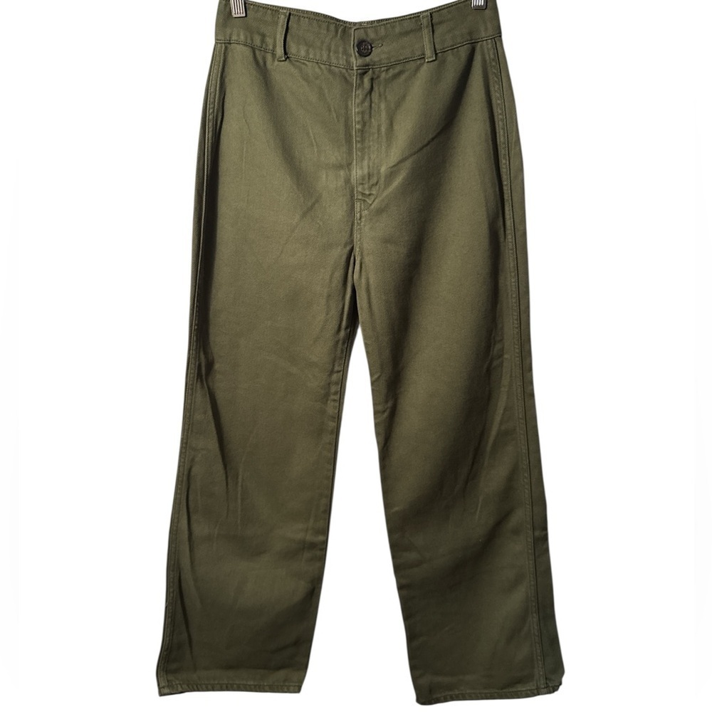 Reformation Marine Cotton Tencel Ankle Pants - Picture 5 of 10